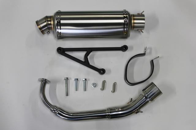 専用HMS JOG 2BH-AY01 デルタ マフラー HMS JOG バイクマフラー 2BH-AY01 デルタ SUS ステンレス マフラー